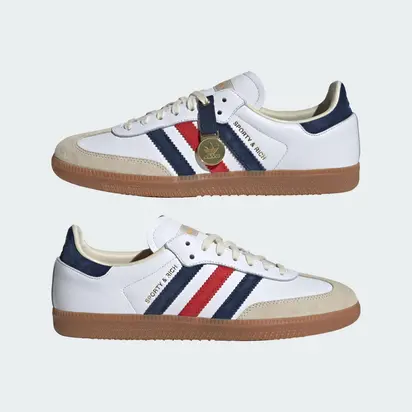 Кросівки Adidas Samba OG Sporty & Rich White France