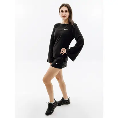 Кофта Nike W NSW RIB JRSY LS TOP, чорний