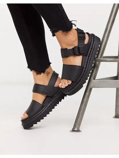Сандалі Dr. Martens Voss Mono Black Hydro