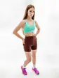 Шорти Nike W NSW EVRDY MOD HR BIKE SHORT, бордовий