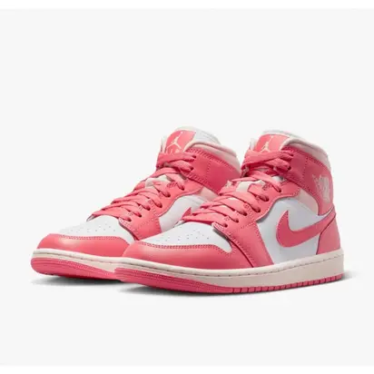 Кросівки Jordan 1 Mid Strawberries and Cream (W)