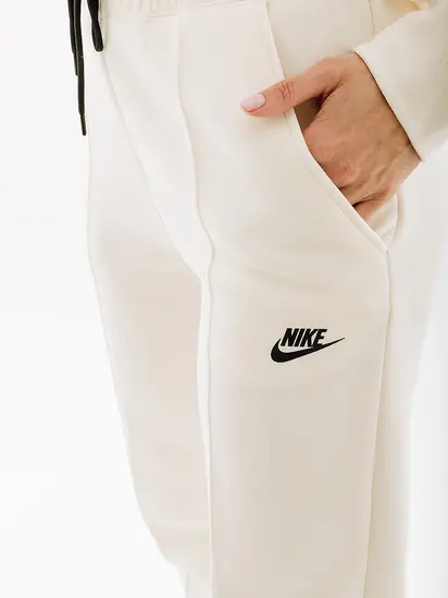 Штани Nike W NSW TCH FLC MR JGGR, білий