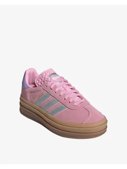 Кросівки Adidas Gazelle Bold, рожевий зі сріблястим
