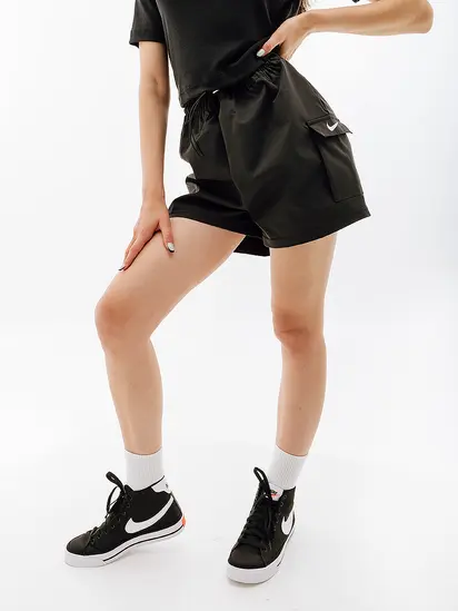 Шорти Nike W NSW SWSH SHORT WVN SU, чорний