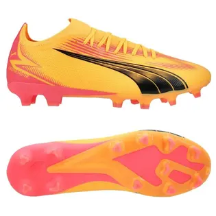 Бутси Puma ULTRA MATCH FG/AG Wn s, жовтий з рожевим