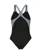 Купальник комплект Arena AIRBRUSH GRAPHIC SWIMSUIT V BA, чорний