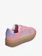 Кросівки Adidas Gazelle Bold, рожевий зі сріблястим