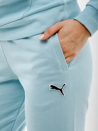 Штани Puma BETTER ESSENTIALS Pants, бірюзовий