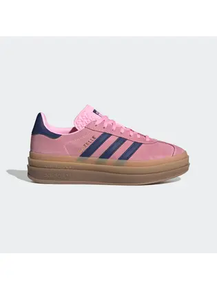 Кросівки Adidas Gazelle Bold W, рожевий з синім