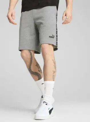 Шорти спортивні ESS TAPE Shorts Puma L Сірий