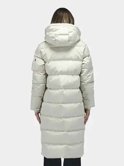 Куртка Alpha Industries SIERRA LONG PUFFER W, молочний