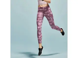 Лосини Crivit LEGGING TECHNIQUE FEMME, рожевий з фіолетовим