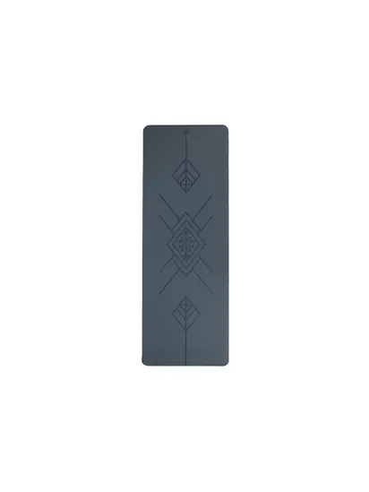 Йога-мат Bodhi Phoenix XL TribAlign Blue матовий 200x66x0.4 см