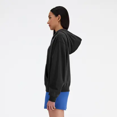 Худі жіноче New Balance Essentials Fleece Black L
