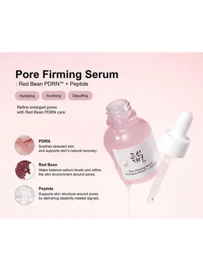 BEAUTY OF JOSEON Сироватка для звуження пор з PDRN із червоної квасолі, 30 мл