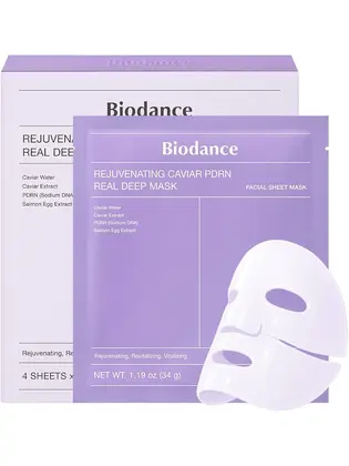 BIODANCE Омолоджувальна гідрогелева маска з PDRN 4 шт х 34 г