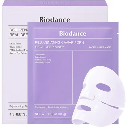 BIODANCE Омолоджувальна гідрогелева маска з PDRN 4 шт х 34 г