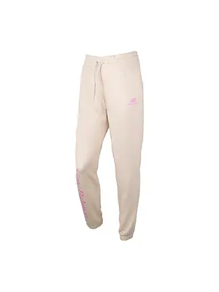 Штани New Balance Essentials Celebrate, коричневий