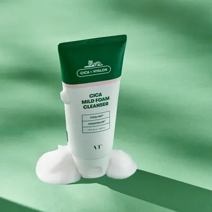 VT Cosmetics Ніжна пінка для вмивання із екстрактом центелли азіатської 300 мл