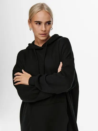 Сукня ONLCHELSEA LIFE L/S OVERSIZE DRESS SWT ONLY L Чорний