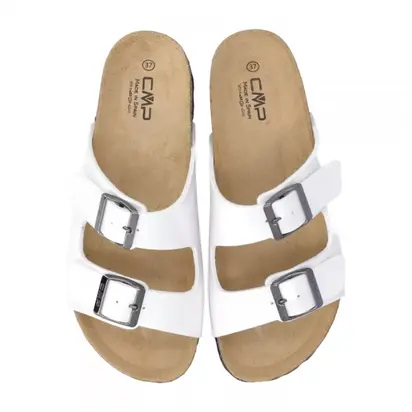 Шльопанці CMP ECO THALITHA WMN SLIPPER, білий