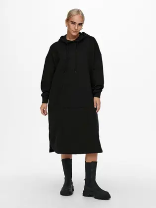 Сукня ONLCHELSEA LIFE L/S OVERSIZE DRESS SWT ONLY L Чорний