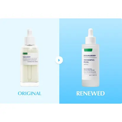 EQQUALBERRY Зволожувально-заспокійлива ампула для обличчя, 50ml
