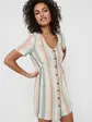 Сукня ONLVIVA-OHIO S/S BUTTON STRIPE DRESS PNT 15226232 Cloud Dancer ONLY L Білий