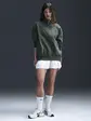 Кофта Nike Sportswear Phoenix Fleeceoversized 1/4-Zip Logo Top Green