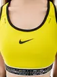 Топ Nike W NK SWSH ON THE RUN BRA, салатовий