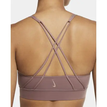 Топ Nike SWOOSH LUXE BRA, пудровий