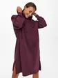 Сукня ONLCHELSEA LIFE L/S OVERSIZE DRESS SWT ONLY L Бордовий