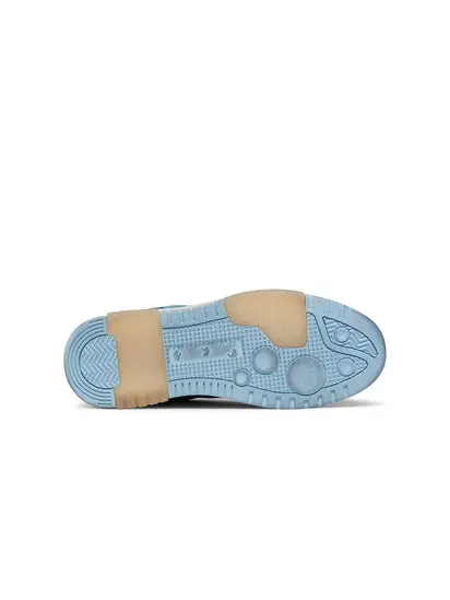 Кросівки Off-White OOO Low Out Of Office Suede White Light Blue