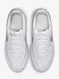Кросівки NIKE W COURT VISION ALTA LTR, білий з сірим