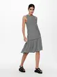 Сукня ONLFIONA LIFE S/L DRESS JRS 15230776 Bright White-BLACK ONLY L Чорний