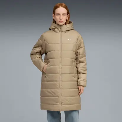 Куртка ESS Hooded Padded Parka Puma M Бежевий
