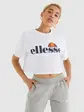 Футболка Ellesse Alberta Cropped Tee, білий