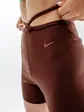 Шорти Nike W NSW EVRDY MOD HR BIKE SHORT, бордовий
