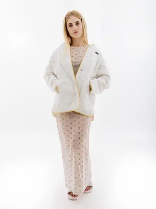 Куртка Nike W NSW JACKET SU, бежевий