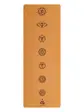 Килимок для йоги пробковий Guru Seven Chakras RAO 183×68×0.5 см
