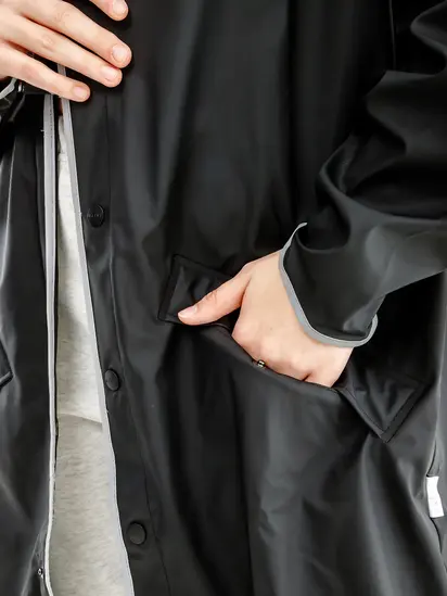 Куртка Rains Jackets, чорний