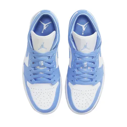 Кросівки жіночі Nike Air Jordan 1 Low UNC Синій 40.5