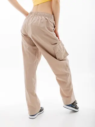 Штани Nike W NSW ESSNTL WVN HR PNT CARGO, бежевий