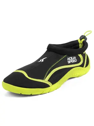 Аквашузи Aqua Speed AQUA SHOE MODEL 28A 9159 чорний, жовтий Уні 35 , Цвет чорний, жовтий, Р