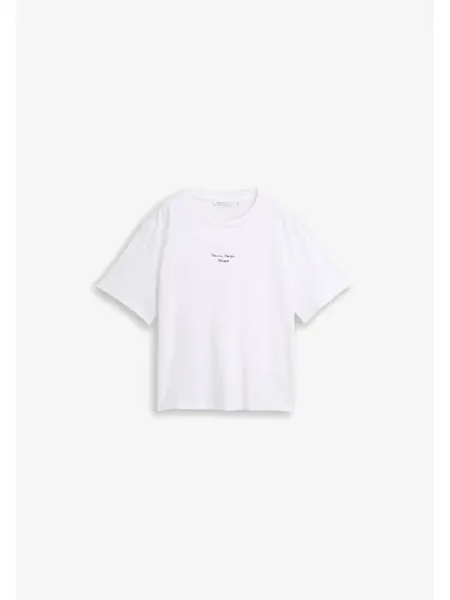 Футболка women's T-shirt Tom Tailor L Білий