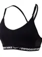 Топ Nike W NK DF INDY BRA GLS, чорний