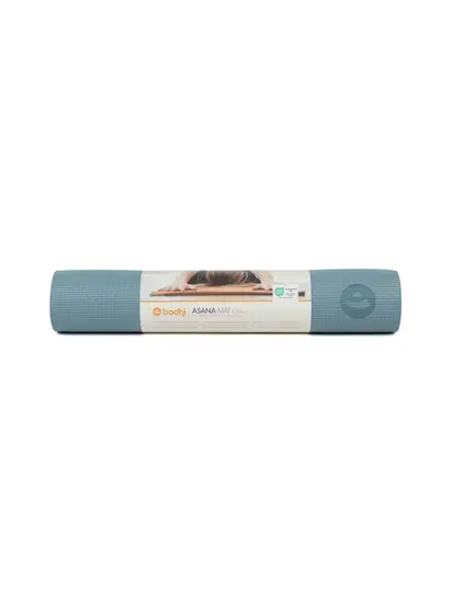 Килимок для йоги Bodhi Asana mat 183x60x0.45 см Light Blue