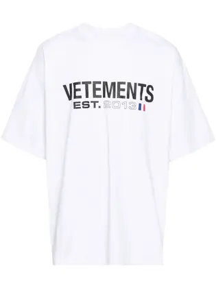 Футболка VETEMENTS Flag T-Shirt
