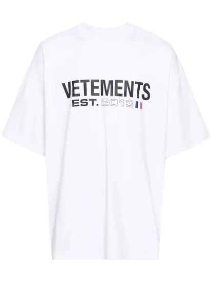 Футболка VETEMENTS Flag T-Shirt