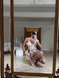 Білий спокусливий мереживний боді (DO3831/1)
